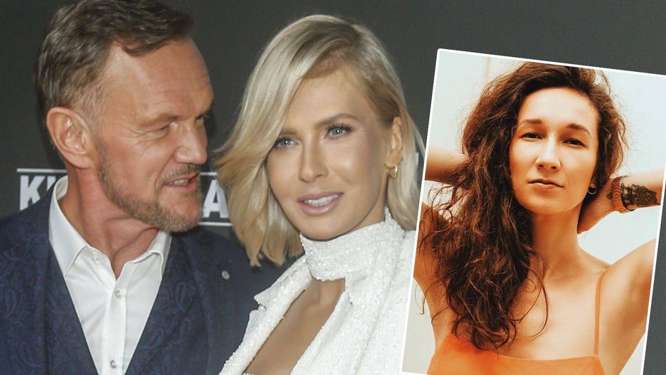 Anastazja - córka Cezarego Pazury z pierwszego małżeństwa - świetnie dogaduje się z Edytą Pazurą