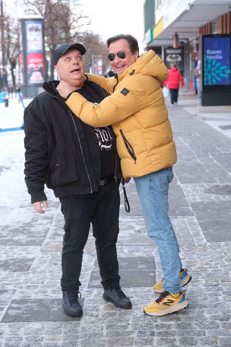 Krzysztof Skiba i Jacek Kawalec