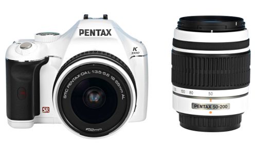 Śnieżnobiały Pentax 1