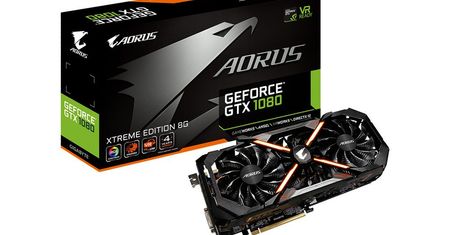 Gigabyte GeForce GTX 1080 w wersji Aorus już oficjalnie