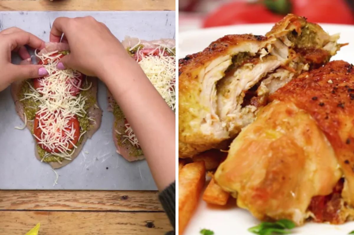 Chicken rolls with pesto: A dinner recipe to impress