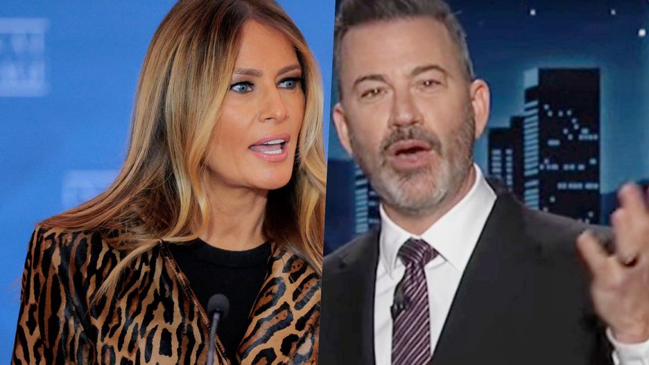 Melania Trump wyśmiana przez Jimmy'ego Kimmela