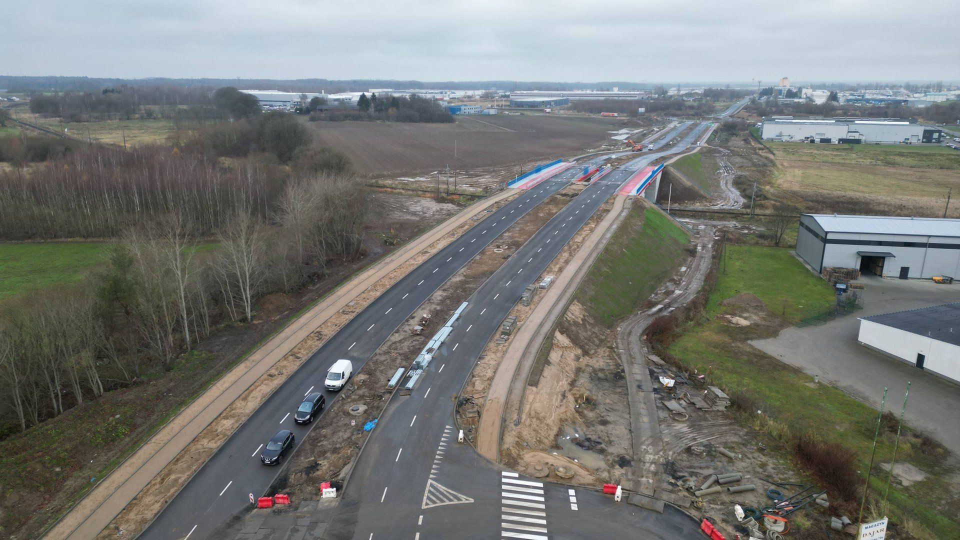 Budowa łącznika ulicy Szczecińskiej w Koszalinie