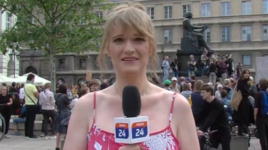 Angela Getler jest polską transpłciową dziennikarką