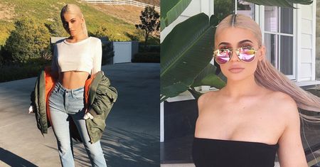 Kylie Jenner chwali się talią (FOTO)