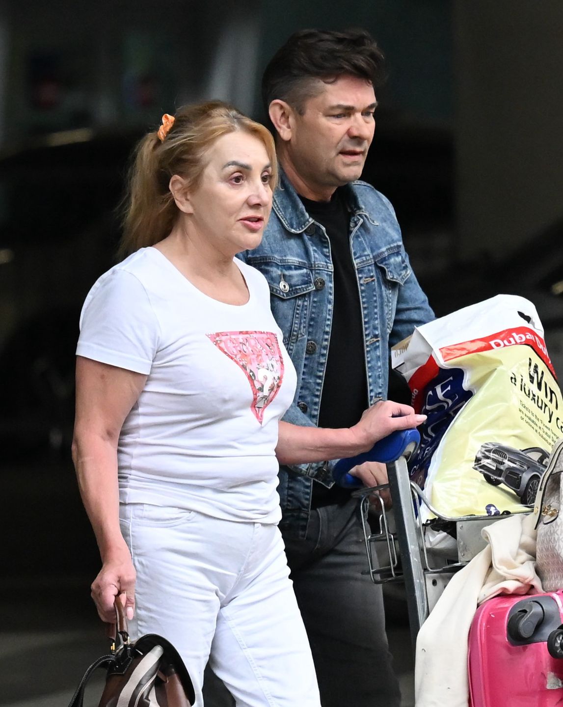 Zenon Martyniuk odebrał Danusię na lotnisku 