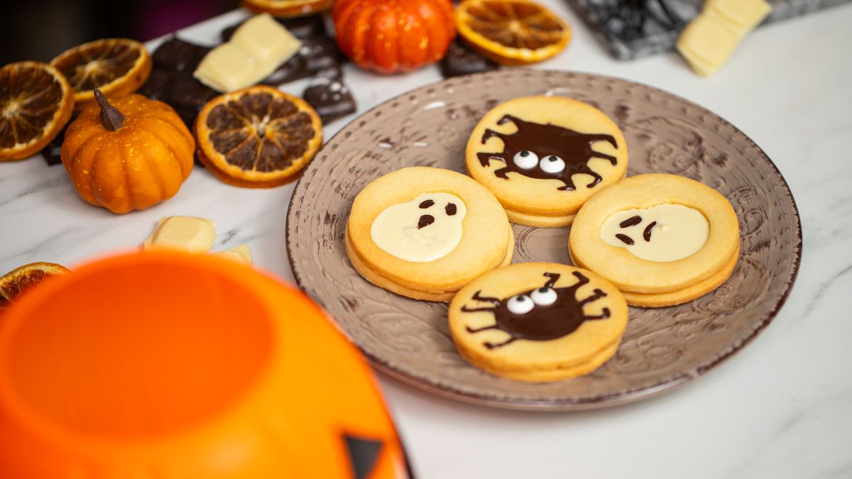 Ciasteczka duszki i pająki- Pyszności