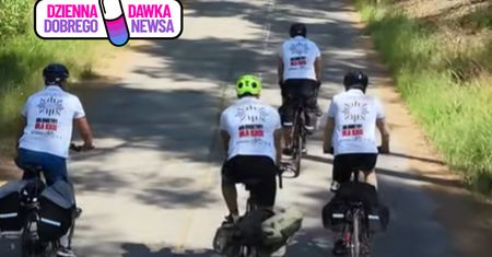 "Kilometry dla Kasi". Policjanci z Legnicy jadą przez Polskę, by wesprzeć koleżankę