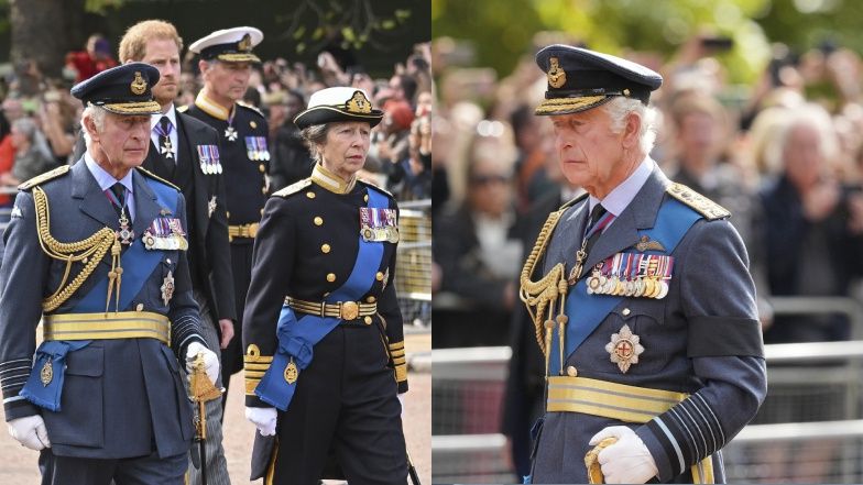 Król Karol III i księżniczka Anna