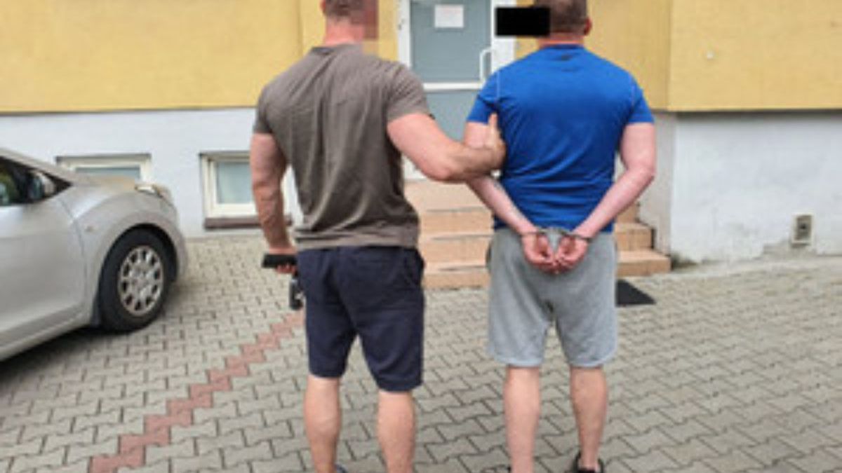 Jeden z zatrzymanych 