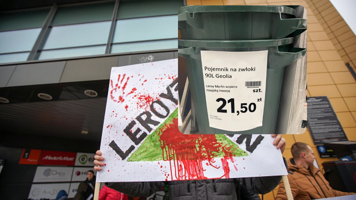 Decyzja kierownictwa sieci Leroy Merlin, by nie wycofywać się z Rosji, spotkała się z oburzeniem opinii publicznej