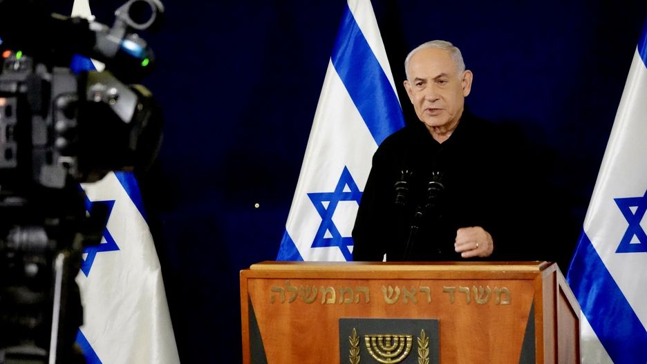 Archiwum zagraniczne East News 2023-10
(231030) -- TEL AVIV, Oct. 30, 2023 (Xinhua) -- Israeli Prime Minister Benjamin Netanyahu speaks at a press conference in Tel Aviv, Israel, on Oct. 30, 2023. Despite the international calls for a Gaza truce and the release of civilian detainees, Netanyahu said on Monday evening that a cease-fire "will not happen." (Xinhua/Wang Zhuolun)
Wang Zhuolun