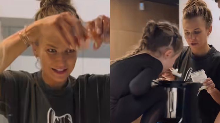 Internautki krytykują Annę Lewandowską za reklamowanie robota 