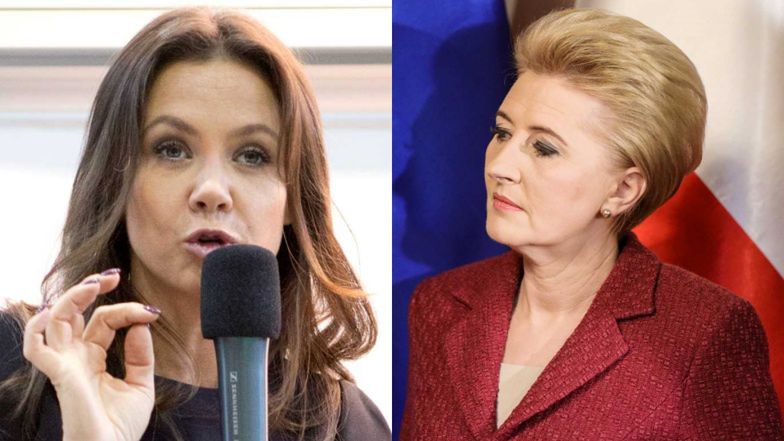 Kinga Rusin uderza w Agatę Dudę