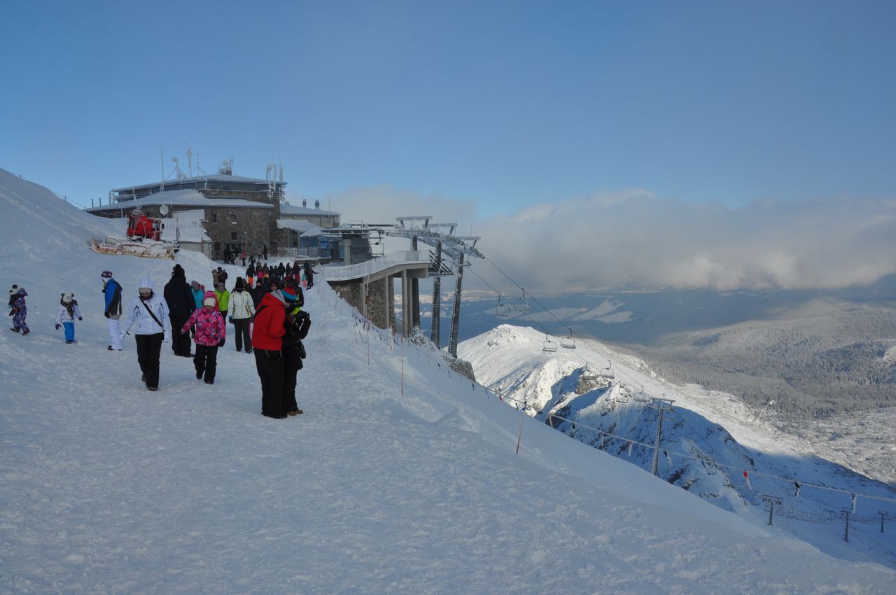 Kasprowy Wierch, zima, Tatry