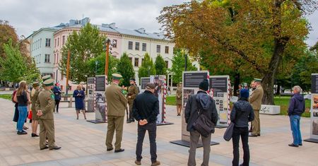 Otwarcie wystawy poświęconej Korpusowi Ochrony Pogranicza w Lublinie