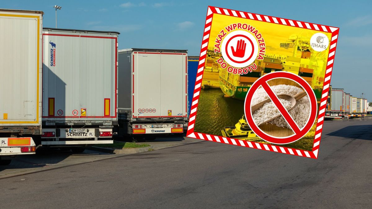 Ryż z Pakistanu nie trafi do sprzedaży