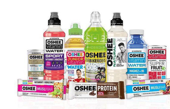 Oshee obniża zawartość cukru w swoich produktach