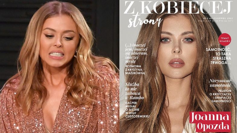 Joanna Opozda odpowiada na zarzuty o retusz