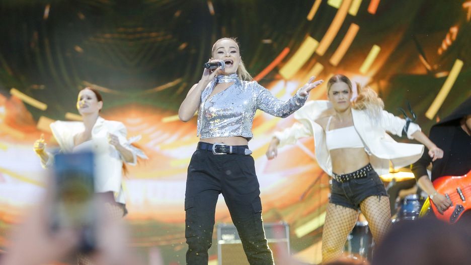 Wakacyjne Hity Wszech Czasów - koncert TVP w Jastarni, Ewelina Lisowska