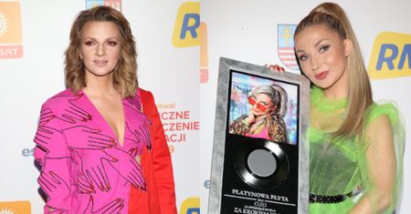 Sarsa z dekoltem na udzie vs Cleo w żarówiastym tiulu. Która wyglądała GORZEJ? (FOTO)