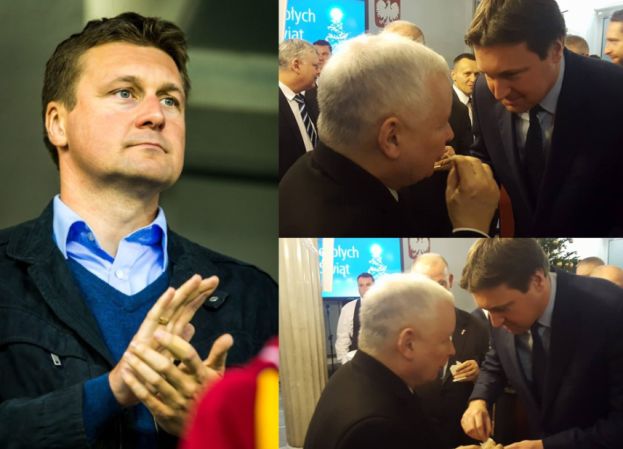Poseł PiS OSKARŻANY O POBICIE ŻONY chwali się zdjęciami z... Wigilii z Kaczyńskim! Prezes wybaczył?