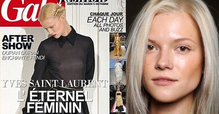 Kasia Struss W PLATYNOWYM BLONDZIE. Na okładce "Gala Fashion"!