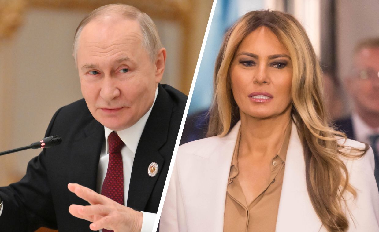 Zaskakujące słowa Melanii Trump. Ma "otwarty kanał komunikacji" z Putinem