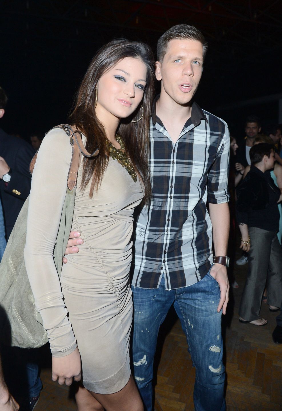 Sandra Dziwiszek i Wojciech Szczęsny