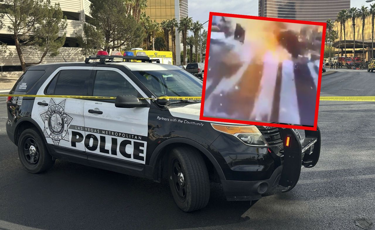 A tragic event occurred in front of Trump Towers in Las Vegas.