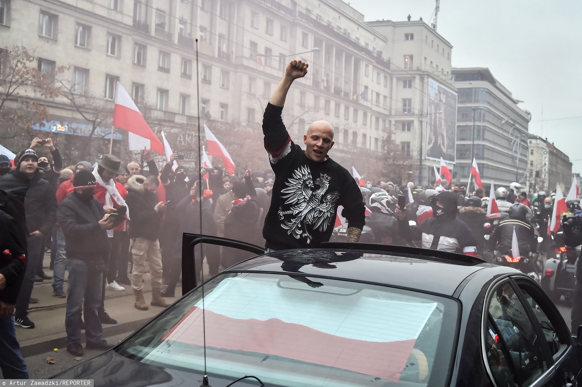Marsz Niepodległości w Warszawie