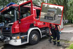 Nietypowe zdarzenie. Strażacy ścigali radziecką ciężarówkę