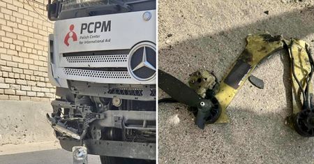 Dar z Polski zniszczony. Rosjanie zaatakowali dronem