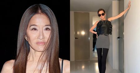 76-letnia Vera Wang chwali się nogami do nieba w mini. Czas się dla niej zatrzymał? (FOTO)