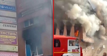 Pożar w rosyjskim centrum handlowym. Nie żyją cztery osoby
