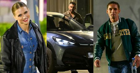 Kulisy "TzG": Rafał Maserak w aucie za ponad 200 TYSIĘCY, uśmiechnięta Agnieszka Kaczorowska i Filip Gurłacz z papierosem