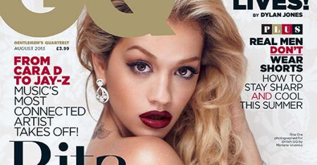 Rita Ora NAGA W FUTRZE!
