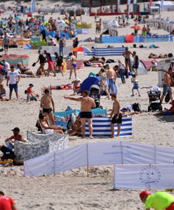 Mało interwencji na plażach. Ale za jedno nadal lecą mandaty