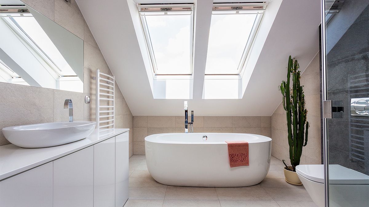 Łazienka na poddaszu