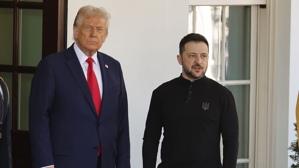 Donald Trump, Wołodymyr Zełenski