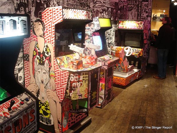 Automaty do gier jako instalacja artystyczna