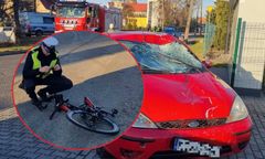 Potrącił prawidłowo jadącego rowerzystę. 36-latek nie żyje