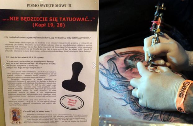Gdańscy duchowni ostrzegają przed… tatuażami: "TO PIECZĘĆ DIABŁA, samookaleczenie, które otwiera ciało na złego ducha!"