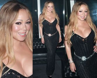 Mariah Carey pozuje na wdechu