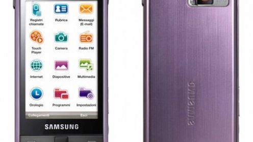 Samsung OMNIA Reloaded w purpurze 1