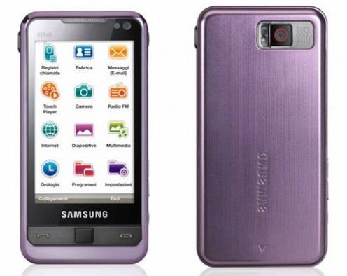Samsung OMNIA Reloaded w purpurze