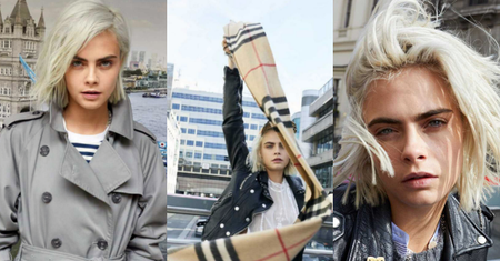 "Rockowa" Cara Delevingne w kampanii perfum Burberry