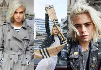 "Rockowa" Cara Delevingne w kampanii perfum Burberry