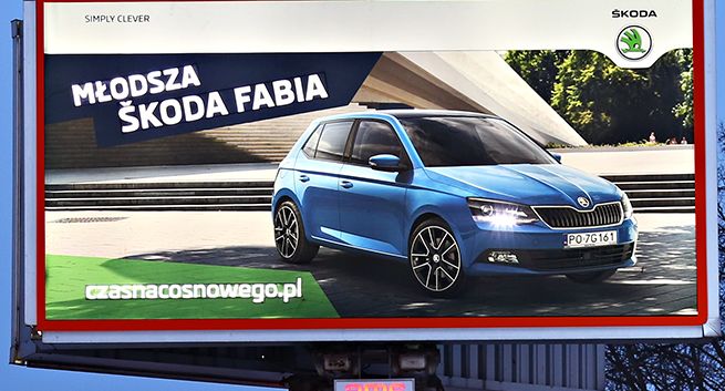 AMS wprowadza efekty świetlne na backlightach w reklamach Škody Fabia (wideo)
