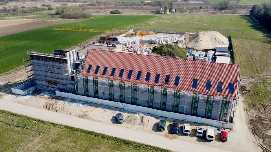 Budowa pensjonatu fundacji Profeto w Wilanowie
